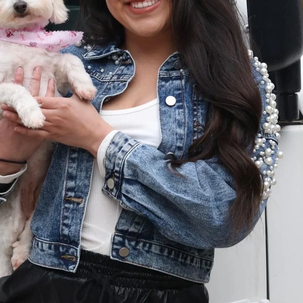 Pearl denim jacket - Picture 5 of 5